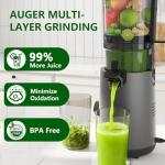 Cold Press Juicer with Large Feed Chute