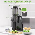 High Yield Cold Press Juicer with Wide Chute