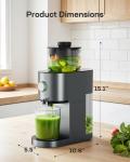 Silonn Slow Masticating Juicer with Large Feed Chute