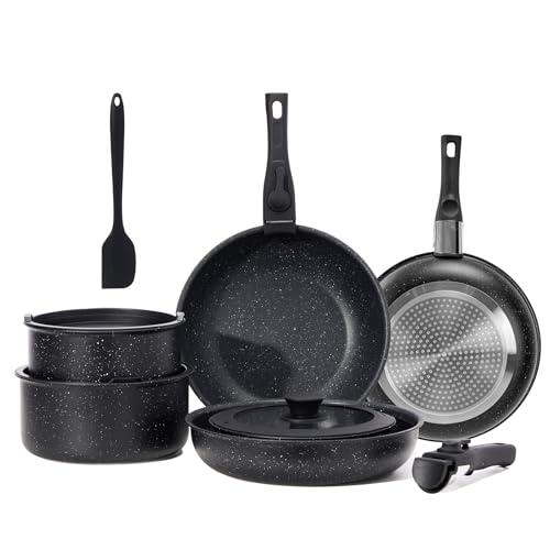 12-Piece Nonstick Pots and Pans Cookware Set