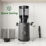 Cold Press Juicer with Large Feed Chute