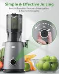 ECOSELF Slow Masticating Juicer with Wide Chute