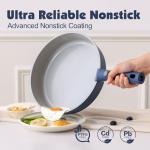 SENSARTE 17-Piece Nonstick Ceramic Cookware Set