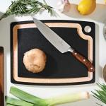 Epicurean Gourmet Series Cutting Board with Juice Groove 14.5-Inch by 11.25-Inch, Slate/Natural