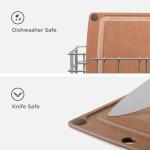 Epicurean All-in-One 17.5" × 13" Cutting Board, Nutmeg