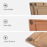 Epicurean All-in-One 17.5" × 13" Cutting Board, Nutmeg