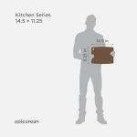 Epicurean Kitchen Series 14.5" × 11.25" Cutting Board in Nutmeg
