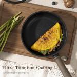 Astercook Non-Stick Induction Cookware Set, 19 Pcs