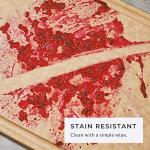 Elihome Classic Series 3-in-1 Cutting Board Set for Kitchen, Natural Wood Fiber Composite, Dishwasher Safe, Eco-Friendly, Juice Grooves with Easy Grip Handles,Non Porous, BPA Free, Made in USA