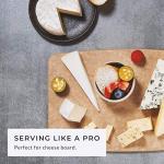 Elihome Classic Series 3-in-1 Cutting Board Set for Kitchen, Natural Wood Fiber Composite, Dishwasher Safe, Eco-Friendly, Juice Grooves with Easy Grip Handles,Non Porous, BPA Free, Made in USA