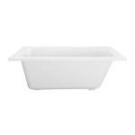 Kingston Brass VTPN543419T 54-Inch Acrylic Drop-In Tub, Glossy White