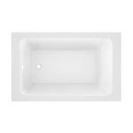 Kingston Brass VTPN543419T 54-Inch Acrylic Drop-In Tub, Glossy White