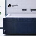 Swiss Madison Voltaire 60 x 30 Reversible Drain Soaking Drop-in Bathtub in Glossy White with Integrated Overflow, Drain Included