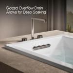 Kohler 1121-0 Underscore® 60" x 30" drop-in bath, White