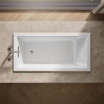 Kohler 1121-0 Underscore® 60" x 30" drop-in bath, White