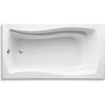 Kohler K-1229-0 5.5 ft. Drop-In Acrylic Soaking Bathtub w/Reversible Drain White