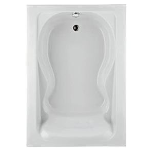 American Standard 2774002.020 Cadet 72 x 42-Inch Bath Tub with Form Fitted Back Rest, White