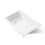 Kohler 25833-0 Avec® 60" x 42" drop-in bath, White