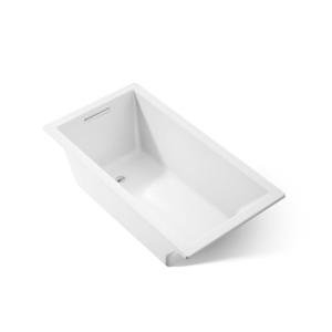 Kohler 1130-0 Underscore® 60" x 32" drop-in bath, White