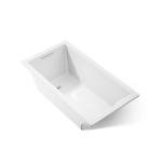 Kohler 1130-0 Underscore® 60" x 32" drop-in bath, White