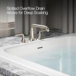 Kohler 25833-0 Avec® 60" x 42" drop-in bath, White