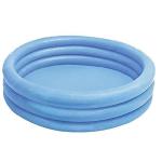 INTEX 59416EP Crystal Blue Inflatable Kiddie Swimming Pool, 45in x 10in