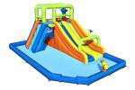H2OGO! Wild Tide Kids Inflatable Water Park | Inflatable Slide and Pool