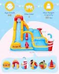 AirMyFun Inflatable Water Park, Water Slides for Kids Backyard, Bounce House for Kids 3-8 Outdoor| Paddling Pool - Boxing Ring, Climbing Wall - Spacious Splash Zone - Includes Patch Kit & Blower
