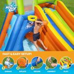 H2OGO! Wild Tide Kids Inflatable Water Park | Inflatable Slide and Pool