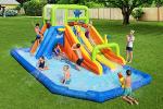 H2OGO! Wild Tide Kids Inflatable Water Park | Inflatable Slide and Pool