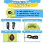 Inflatable Water Slide Park for Party Fun,15x15FT,Big Splash Pool,Long&Short Slides,Fun Crawl Tunnel,Basketball Hoop,GFCI Blower,Bounce Castle for Kids