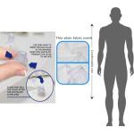 2-Pack Swimming Pool Float, Multi-Purpose Inflatable Pool Hammock (Saddle, Lounge Chair, Drifter), Water Hammock Lounge, (Navy Blue,Pink)