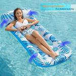 Jasonwell Inflatable Pool Float Lounge - 2 Pack Floaties Rafts for Adults Floating Lounger Sun Tanning Floats Cool Water Floaty Swimming Lake Beach Party Toys