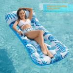 Jasonwell Inflatable Pool Float Lounge - 2 Pack Floaties Rafts for Adults Floating Lounger Sun Tanning Floats Cool Water Floaty Swimming Lake Beach Party Toys