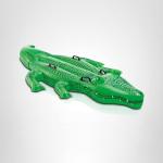 INTEX Giant Gator Inflatable Pool Float: Animal Pool Toy for Kids – 2 Heavy-Duty Handles – 176lb Weight Capacity – 80" x 45" – for Ages 3+