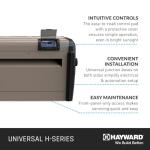 Hayward H400FDN Universal H-Series 400,000 BTU Pool and Spa Heater, Natural Gas, Low Nox …