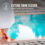 Hayward H400FDN Universal H-Series 400,000 BTU Pool and Spa Heater, Natural Gas, Low Nox …