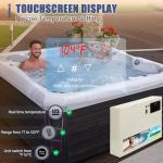 11KW 220V-240V Pool Heater for Above Ground Pools, Hot Tubs & Spas