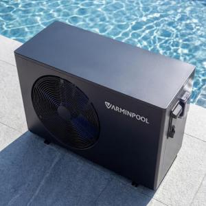 VARMINPOOL Electric Pool Heat Pump, 30,000 BTU Pool Heater, 8000 Gallons, WiFi Control, Titanium Heat Exchanger, Smart Inverter, for Above Ground and Inground Pools, 120V