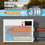 11KW 220V-240V Pool Heater for Above Ground Pools, Hot Tubs & Spas