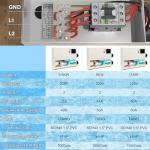 11KW 220V-240V Pool Heater for Above Ground Pools, Hot Tubs & Spas