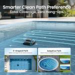 (2026 Upgrade) Aiper Scuba S1 Robotic Pool Cleaner, Wall & Waterline Cleaning, Double Filtration, Extended 180-Min Battery Life, Smart Navigation, App Support, OTA Upgrade