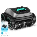 (2025 Upgrade) WYBOT C1 Pool Robot Vacuum for Inground Pools, 4-in-1 Cordless Robotic Pool Cleaner Lasts 150min, Triple-Motor up to 1,614 Sq.ft, Smart APP Support, Auto Wall & Waterline Cleaning