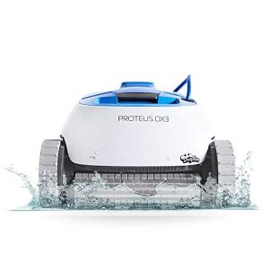 Dolphin Proteus DX3 Automatic Robotic Pool Vacuum Cleaner, Wall Climbing, Active Scrubber Brush, Ideal for In-ground Pools up to 33 FT in Length