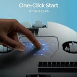 [2026 New] TALOSBO S2 Robotic Pool Cleaner – Dual-Layer Filtration, 90-Min Runtime, Powerful Cordless Pool Vacuum for Above-Ground & Flat Pools, Efficient Debris Removal & Auto-Parking Design