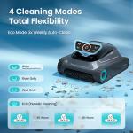(2026 Upgrade) Aiper Scuba S1 Robotic Pool Cleaner, Wall & Waterline Cleaning, Double Filtration, Extended 180-Min Battery Life, Smart Navigation, App Support, OTA Upgrade