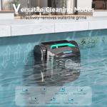 (2026 Upgraded) WYBOT C2 Cordless Robotic Pool Cleaner, Dual Filtration, Wall Climbing & Waterline Cleaning, App Scheduling, Smart Navigation, Pool Vacuum for Inground/Above Ground Pools-2152 Sq.ft