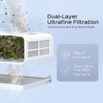 WYBOT C2 Vision AI Camera Cordless Pool Cleaner Robot for Inground Pools, 8 Mode Robotic Pool Cleaner, Utra-fine Filtration, Powerful Suction, Wall Climbing, Waterline Cleaning, Black