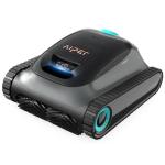 AIPER Scuba S1 Cordless Robotic Pool Cleaner, Pool Vacuum for Inground Pools, Wall and Waterline Cleaning, Smart Navigation for Pools up to 1,600 Sq.ft (Renewed)