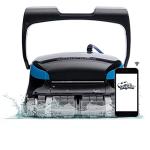 Dolphin Nautilus CC Supreme Wi-Fi Automatic Robotic Pool Vacuum Cleaner, Dual Drive, Waterline Scrubber Brush, Top Load Filter, Ideal for In-Ground Pools up to 50 FT